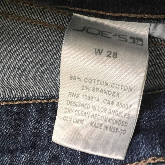 Joe's Womens Jeans Size 28 Skinny Lucille Ankle Distressed Blue Denim Stretch - Picture 4 of 12